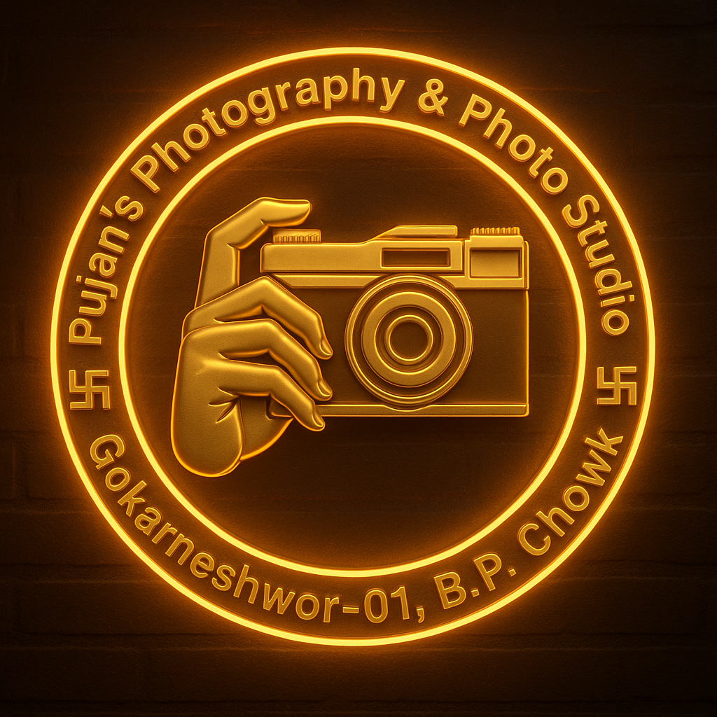 Pujan's Photography Logo